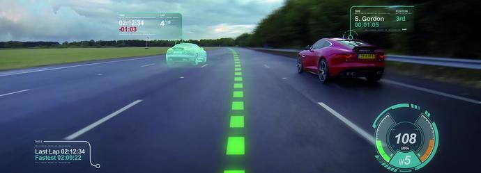 Whrend sich Virtuell-Reality-Hardware enorm schnell weiterentwickelt, fehlt fast jeder attraktive Content - Agenturen und Inhalte-Produzenten knnen das fr sich nutzen. (Bild: Jaguar Landrover)