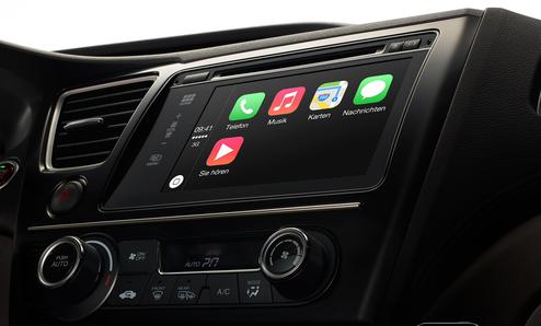 Apps gehren bald in jedes Auto (Bild: Apple)