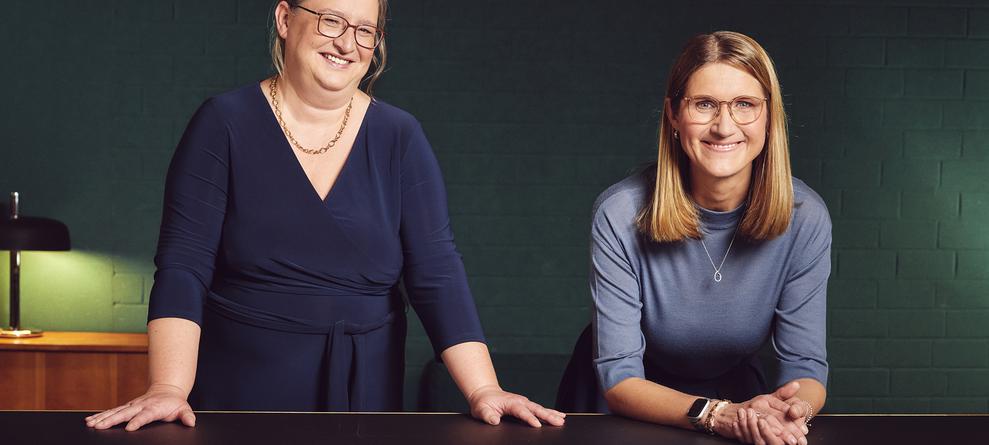 Bei der Otto-Group bernehmen die Frauen das Ruder:  Petra Scharner-Wolff (52) und  Katy Roewer (48) (Otto Group)