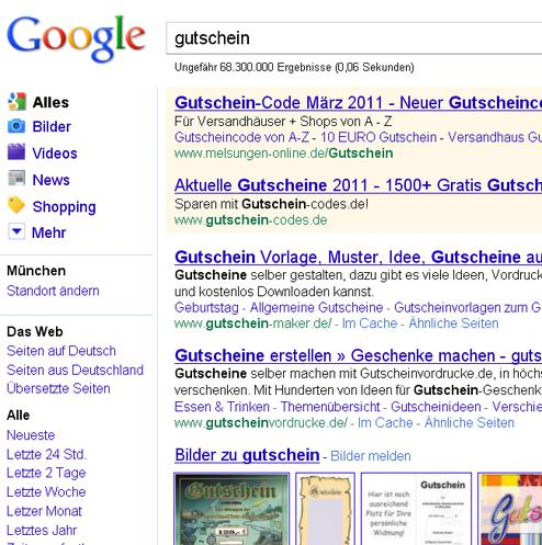  (Bild: Google.de)