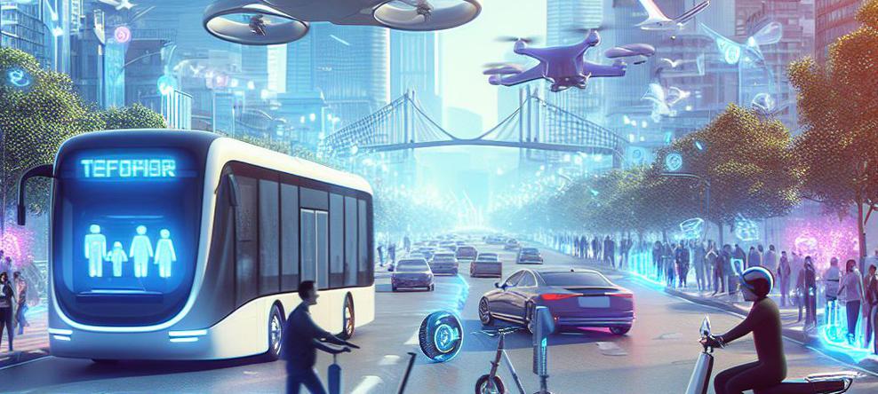 So sieht die KI unsere Stdte im Jahr 2040: insgesamt weder beruhigend noch zu erwarten. (Bing Image Creator)