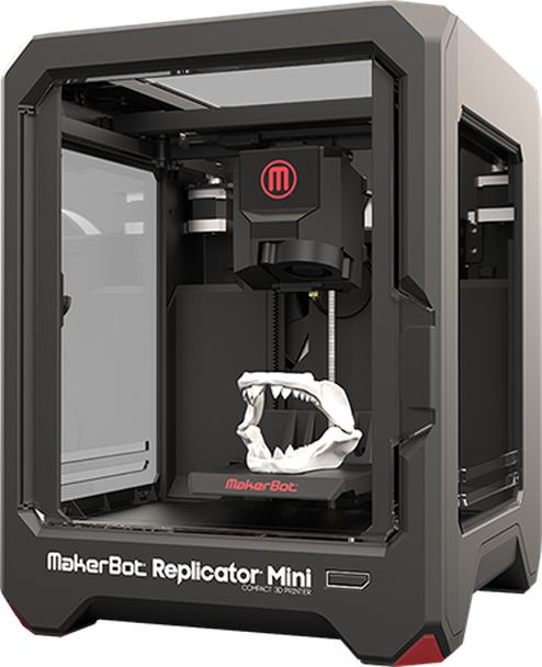 Der 3D-Drucker 'Makerbot Replicator Mini' kostet weniger als 1.000 Euro (Bild: Makerbot)