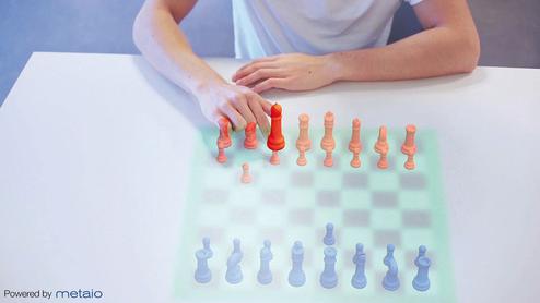 Metaio entwickelt AR-Anwendungen wie dieses virtuelle Schachspiel (Bild: Metaio)
