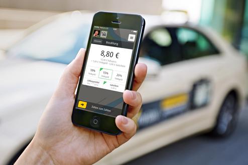 Bislang wird Mobile Payment kaum genutzt (Bild: Mytaxi)