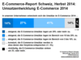 Umsatz-Einschtzung schweizerischer ECommerce-Anbieter fr 2014 in Prozent