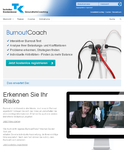 Projektdetails 'https://ecoach.tk.de/burnoutcoach/'