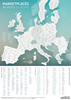 Preview von Landkarte der 335 Online-Marktplätze in Europa