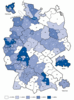 Preview von Online:Internet:Electronic Commerce:Nutzer:Kaufverhalten:Verteilung der Kaufvorgnge von deutschen Online-Shoppern nach PLZ-Gebieten