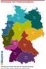 Preview von Onlineshops nach Postleitzahlregionen Deutschland 2019 - Deutschlandkarte