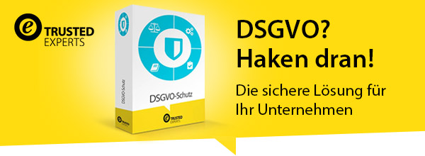 DSGVO? Haken dran! Trusted Experts
