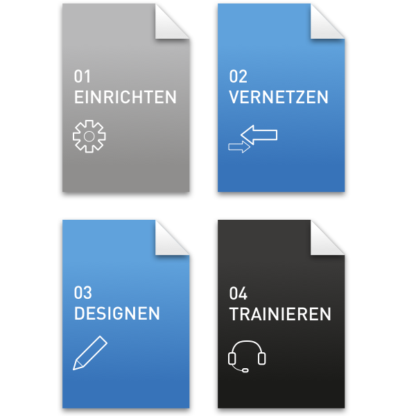 Nur vier Schritte zu Ihrem Troi.