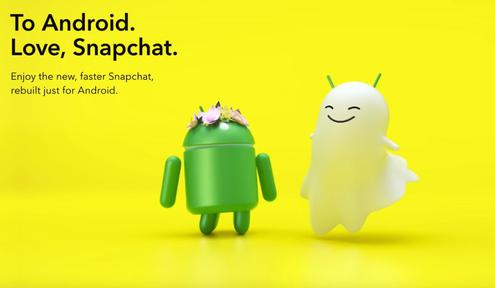 Snap feiert die neue App. (Bild: Snap)