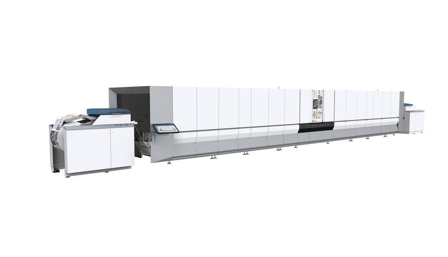 Eine ganze Reihe von Anbietern sind mittlerweile mit Hochgeschwindigkeits-Inkjet-Druckstraßen am Markt, mit denen Commerce-, Marketing- und Contentverantwortliche Programmatic Print realisieren können (Bild: Canon)