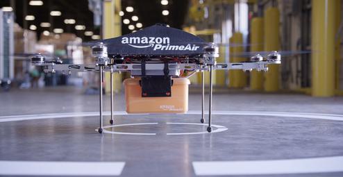 Die Amazon-Drohen sollen 2,5 kg tragen knnen - derzeit haben sie Flugverbot (Bild: www.amazon.com)