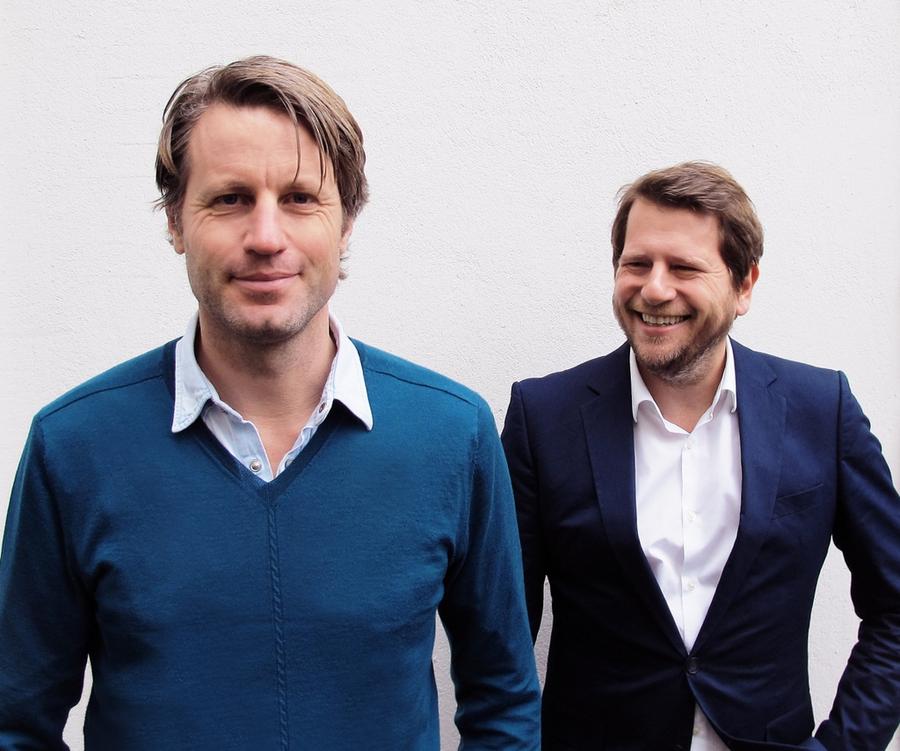 Timm Weber (links) mit Henner Blömer (Bild: Publicis)