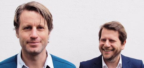 Timm Weber (links) mit Henner Blmer (Bild: Publicis)