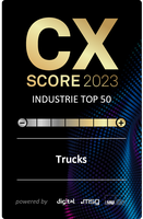 Customer Experience (CX)-Score 2023 / Trucks