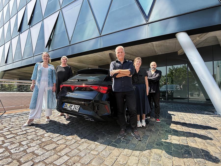 Vlnr: Christina Keller, Henrike Mertens, Kris Vilhelmsson, Irene Kugelmann und Norman Henkel (Bild: DDB Frankfurt)