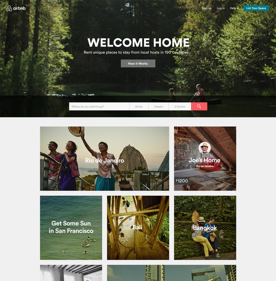 AirBnB hat mit der Onlinevermittlung von Privatzimmern einen Zukunftsmarkt aufgetan (Bild: AirBnb)