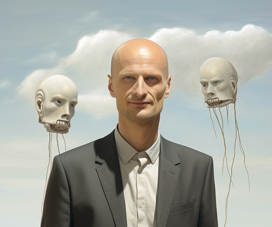 iBusiness-Analyst Sebastian Halm (irgendwie, halbwegs) (Midjourney/Sebastian Halm)