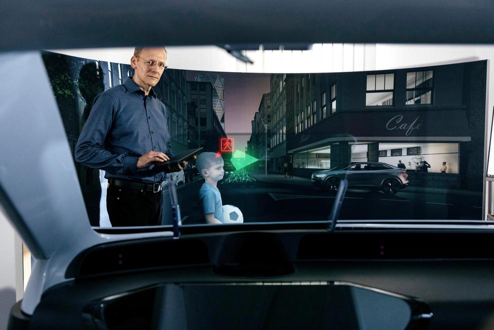 Volkswagen investiert in 3D-Technologie. (Bild: Volkswagen/SeeReal)
