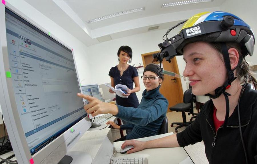 Usability-Testing (TU Chemnitz/Uwe Meinhold)