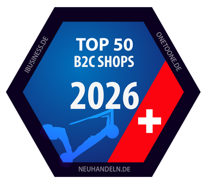 Top 50 B2C Shops Schweiz 2026