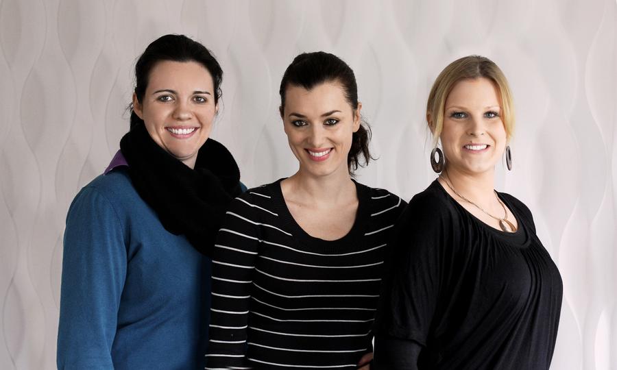 Barbara Hölzl, Maria Blau und Rebecca Kapfinger (Bild: Coma)