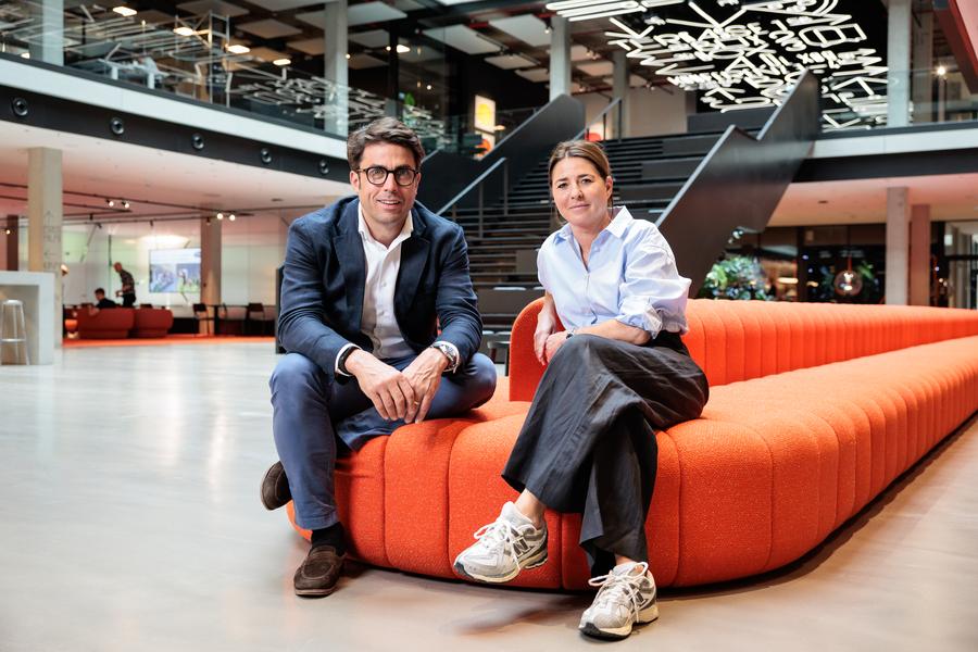 &#34;The Marcom Engine&#34;-Führungskräfte: CEO Christian Schmitz und Managing Partner Creative Content Christin Herrnberger (Bild: Plan.Net Group)