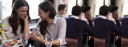 Berufliche Smartphonenutzung ist unter Frauen hufiger als bei Mnnern. (Bild: Samsung)