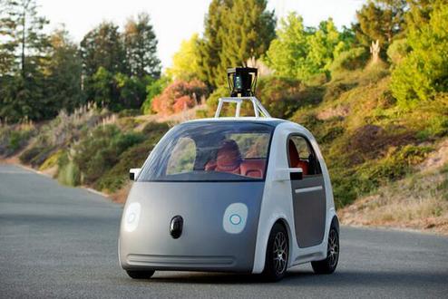 Erster Prototyp eines selbstfahrenden Google Car. (Bild: Hersteller)