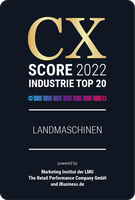 Customer Experience (CX)-Score 2023 / Landmaschinen