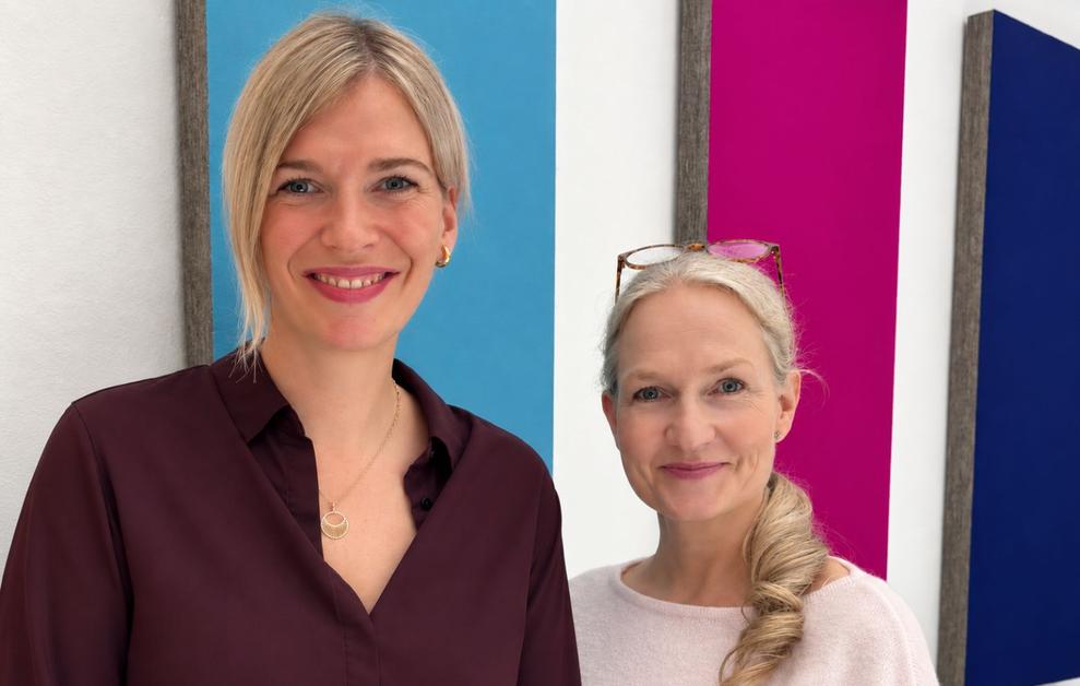 Johanna O’Byrne (l.) und Ariadne Klingbeil (Bild: M-Public)