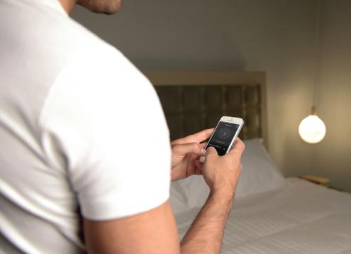 Das smarte Laken Luna soll Smart Home und Quantified Self verknüpfen (Bild: Luna)