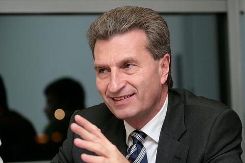 Will das nationale Debakel auf europischer Ebene wiederholen: Gnther Oettinger. (Bild: Jacques Griemayer / Wikimedia)