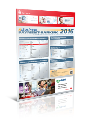Ranking Payment-Anbieter 2016 Ranking Payment-Anbieter 2016
