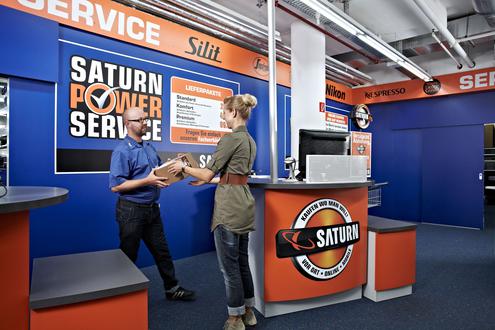 Eine Abolstation bei Saturn (Bild: Media-Saturn-Holding)