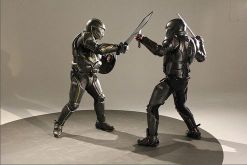 Verbesserte Realität: Mit Hightech werden Spieler zu Mortal-Combat-Kämpfern (Bild: Unified Weapans Master)
