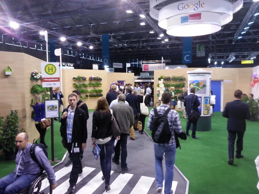Stände auf der Dmexco 2014 (Bild: Sebastian Halm)