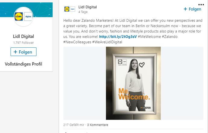  (Bild: Lidl auf Linkedin)