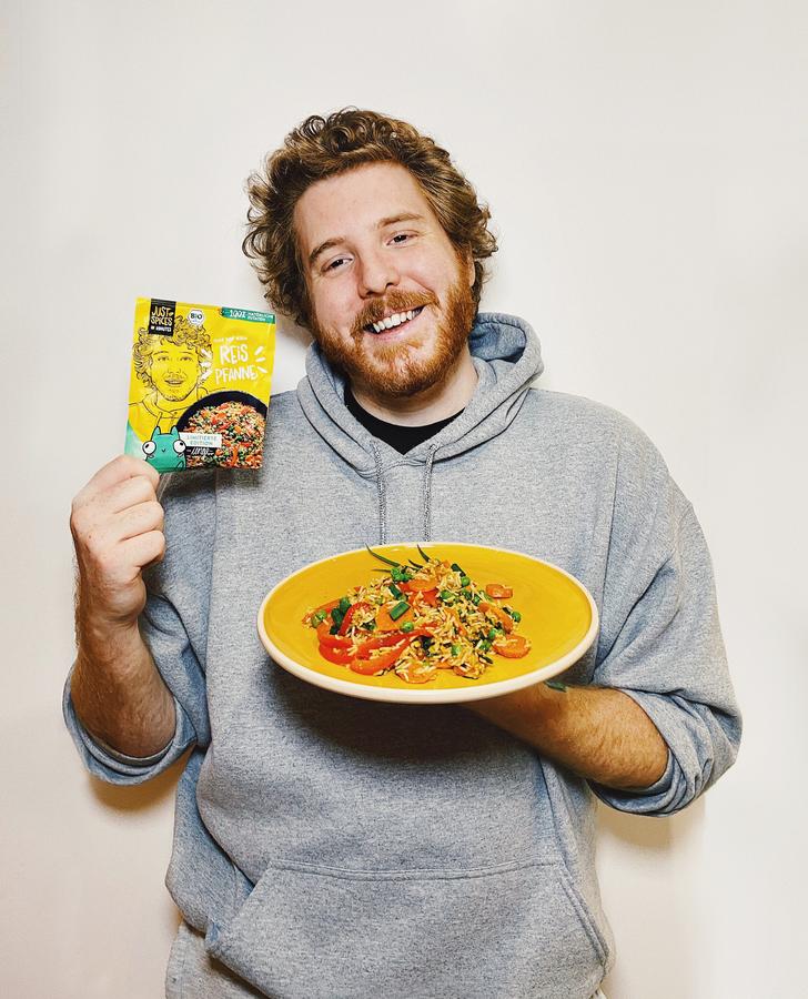 Influencer Simon Unge warb 2022 für die Gewürzmarke Just Spices (Just Spices)