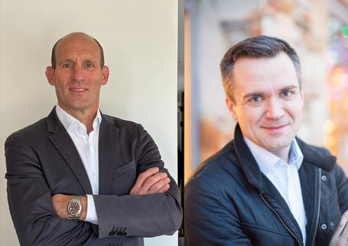 Neu bei Genesys: Alexandre Oddos (li.) und Daniel Bailey (Bild: Genesys)