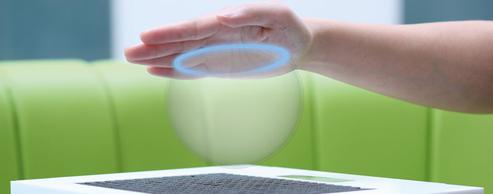 Dank Ultraschall kann man Hologramme in Zukunft fhlen (Bild: University of Bristol)