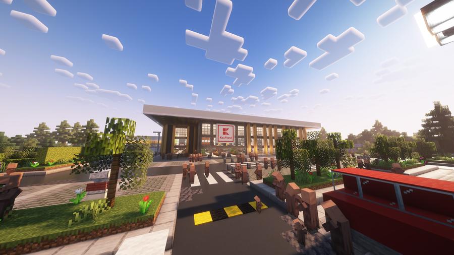 Kaufland goes Minecraft: Eine virtuelle Filiale für Online-Gamer (Kaufland)
