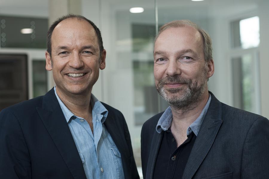 Ralf Pispers und Ingo Gregus, bisher .dotkomm GmbH, wechseln ab August in die Geschäftsführung der neuen adesso experience GmbH. (Bild: .dotkomm)