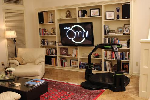 Virtuix Omni ist ein 360-Grad-Laufband fr VR-Gaming-Apps (Bild: virtuix omni)