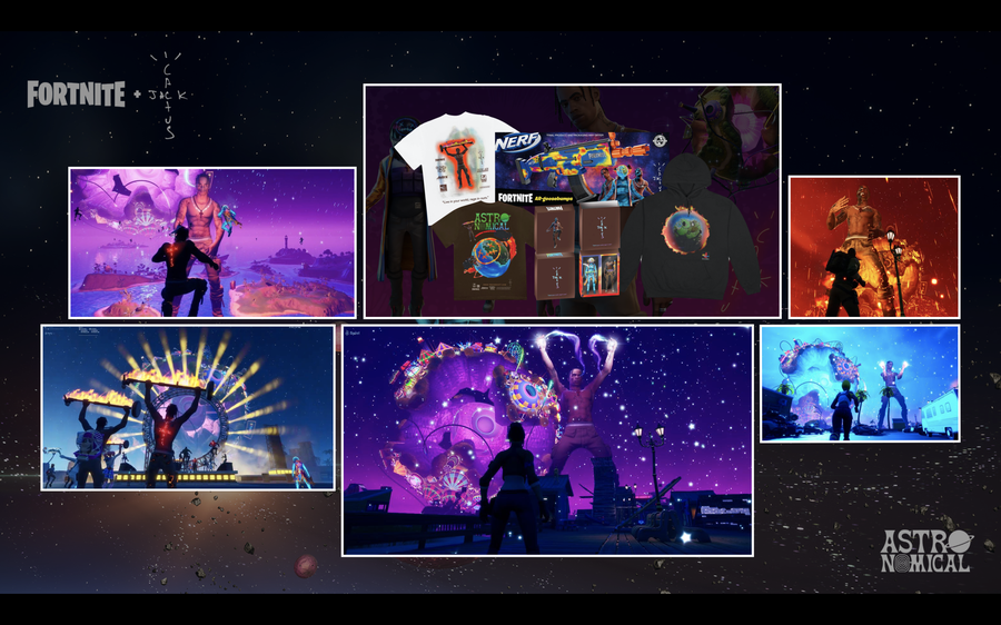 US-Rapper Travis Scott - Konzert im Game-Hit Fortnite (Epic Games)