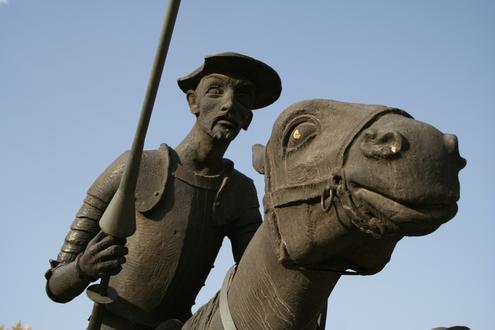 Wre ein hervorragender Kandidat gewesen, um intern Projekte durchzuboxen: Der spanische Krisenmanager Don Quijote (Bild: Josemanuel/ Wikicommons)
