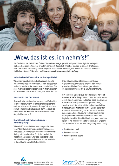  (Bild: Michael Schiffer Dialog GmbH und Smartcom GmbH)