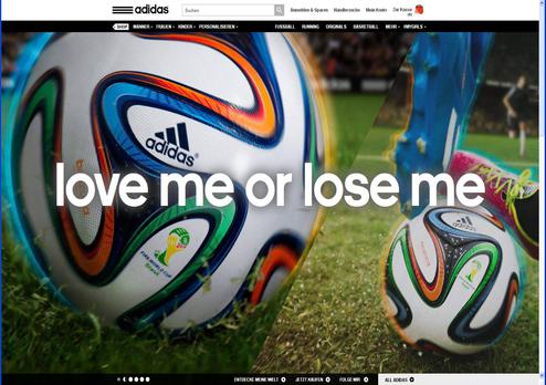 Adidas-Produkte gibt es online jetzt auch wieder bei Amazon und Ebay (Bild: Screenshot Adidas)